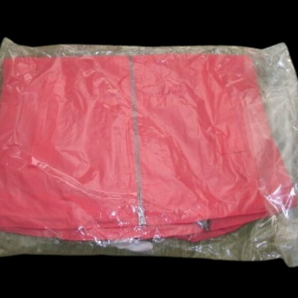 Charles River Apparel Women's Englander Waterproof Raincoat Jacket Coral Reflect - Picture 6 of 6